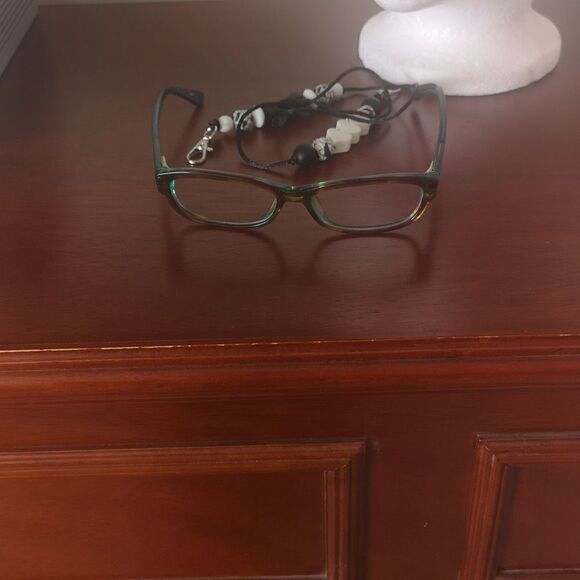 Lacoste Ladies Optical Frame Eyewear Aqua Green & Brown - Picture 14 of 16